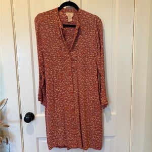 April Cornell Floral Print Dress